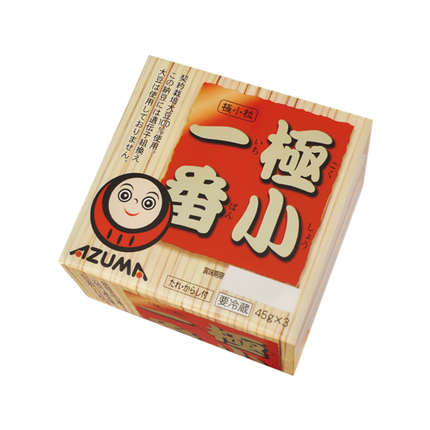 AZUMA Gokusho Ichiban Natto (3pcs) 135g (Case 12)