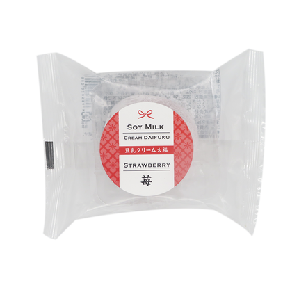 MINATO SEIKA Daifuku - Strawbery Soy Cream 60g (Case 120)