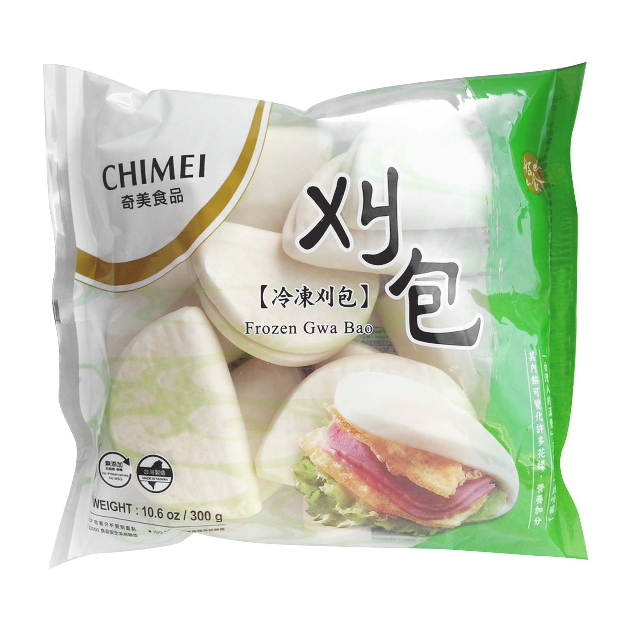 CHIMEI Gwa Bao/Gua Bao (10pcs) 300g (Case 18)