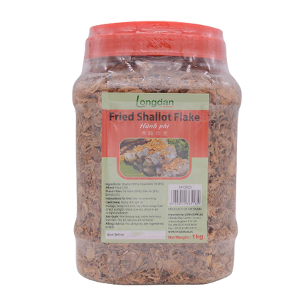 Longdan Fried Shallot Flake 1kg (Case 10)