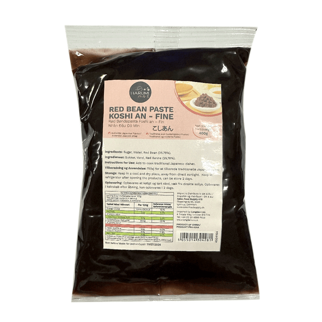 HARUMI Red Bean Paste Koshi An - Fine 400g (Case 30)