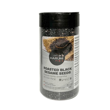 HARUMI Roasted Black Seasame Seeds 100g (Case 48)