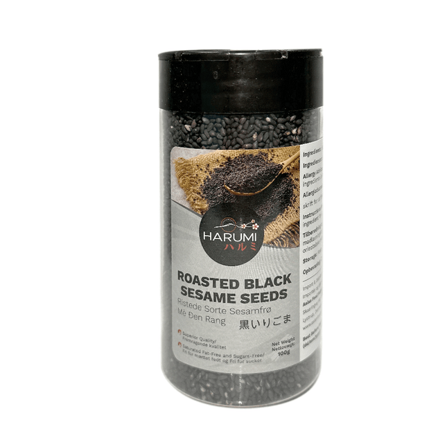 HARUMI Roasted Black Seasame Seeds 100g (Case 48)