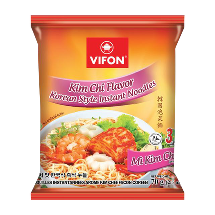 Vifon Instant Noodle Kim Chi Flavor 70G (Case 30)